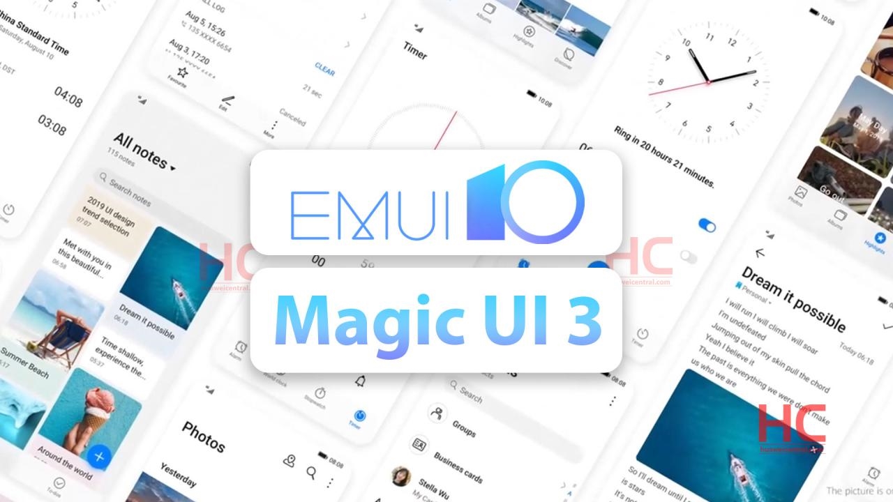 EMUI 10 alacak telefonlar