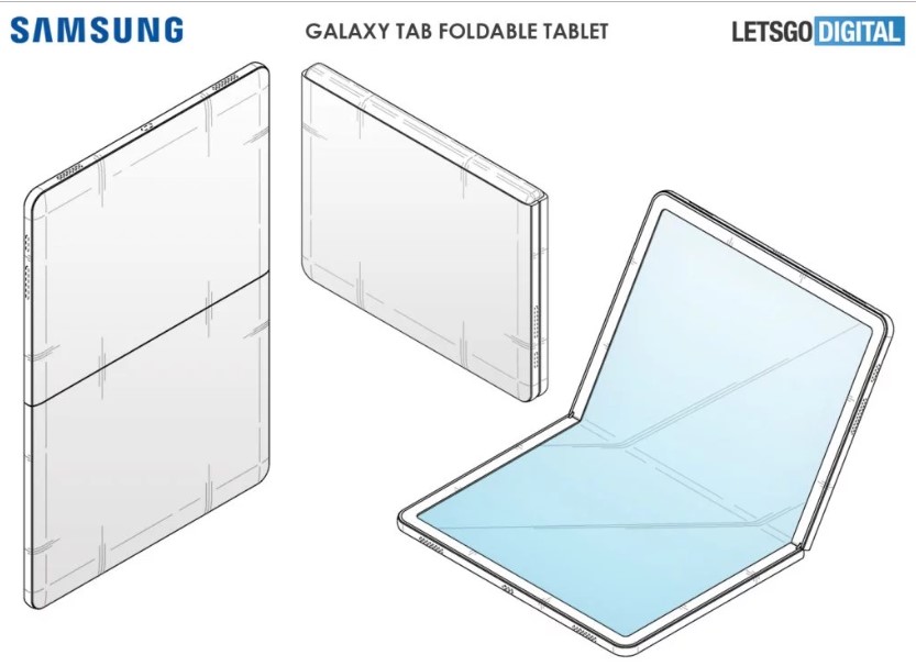 Samsung Galaxy Tab katlanabilir tablet