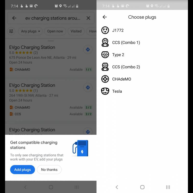Google Haritalar elektrikli araç kullanıcıları için şarj istasyonu özelliğini ekledi