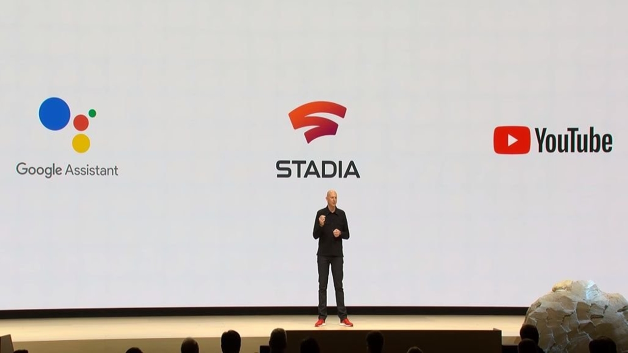 Google Stadia Google Asistan butonu