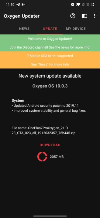 OnePlus 7 Pro ve 7 modelleri için OxygenOS 10.0.3 güncellemesi yayınlandı