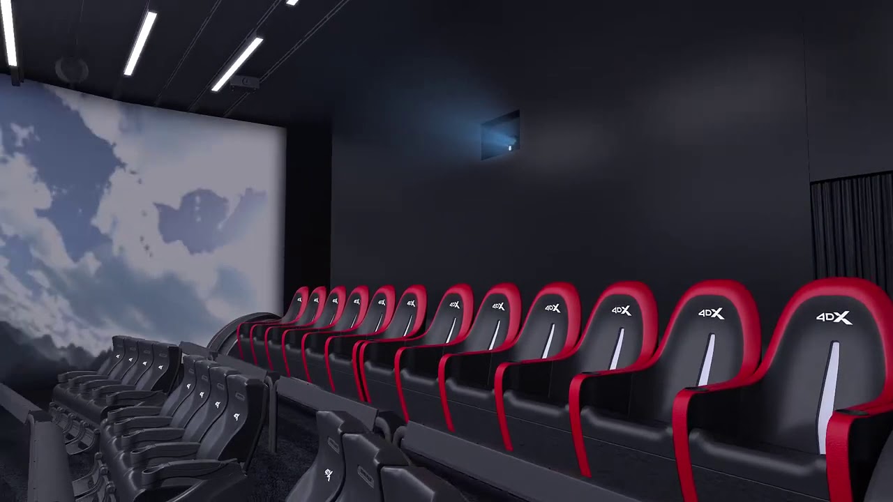 dünyanın ilk dört boyutlu ekranı 4dx screen