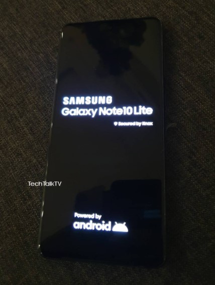 Galaxy Note 10 Lite görüntüleri