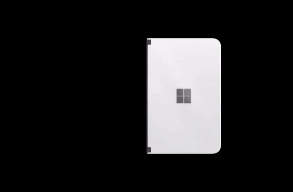 Microsoft Surface Duo için "açmadan bakma" özelliği