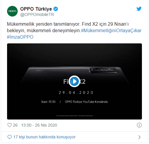 OPPO Find X2 çıkış tarihi belli oldu!