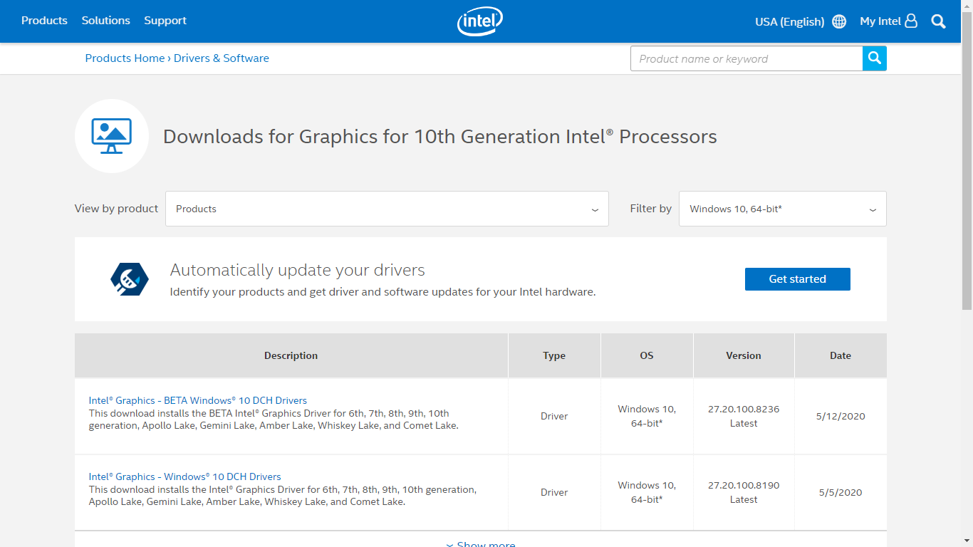 Intel HD Grafik Güncelleme Kılavuzu