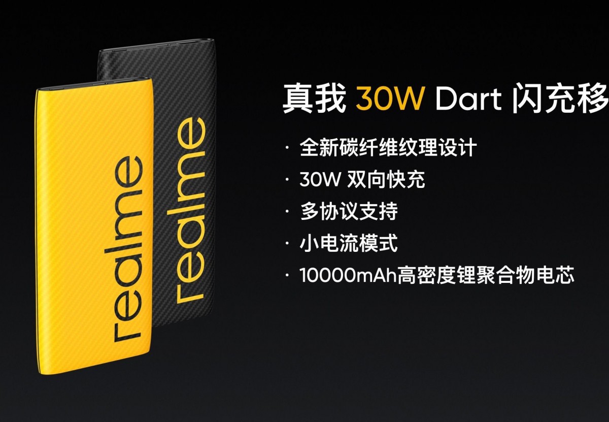 realme powerbank özellikleri