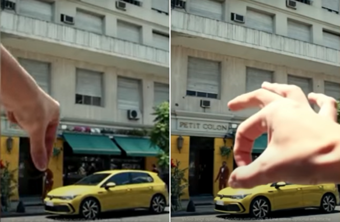 volkswagen skandal golf reklamı