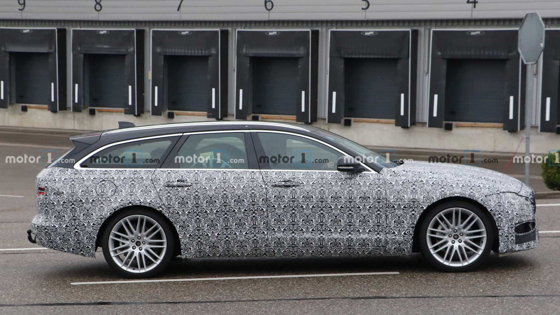 2021 jaguar xf kamuflajlı olarak görüntülendi