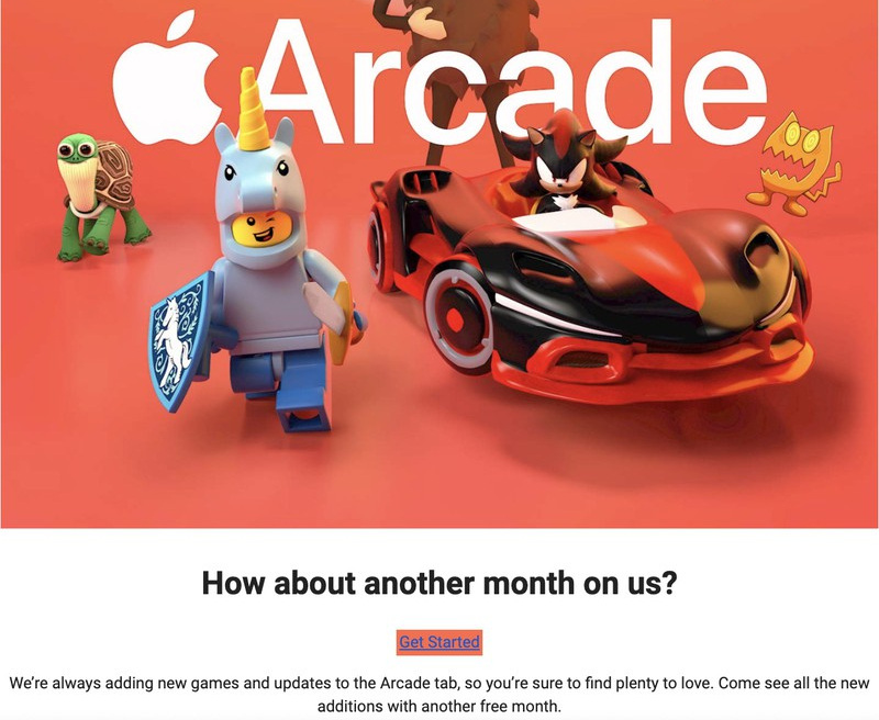 ücretsiz apple arcade