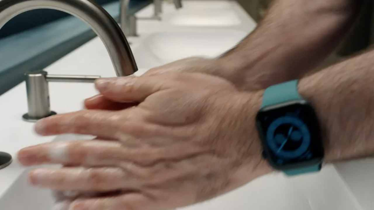 Apple Watch el yıkama sayacı
