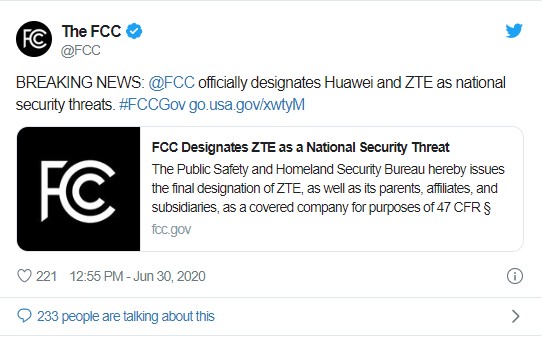 Donald Trump ZTE