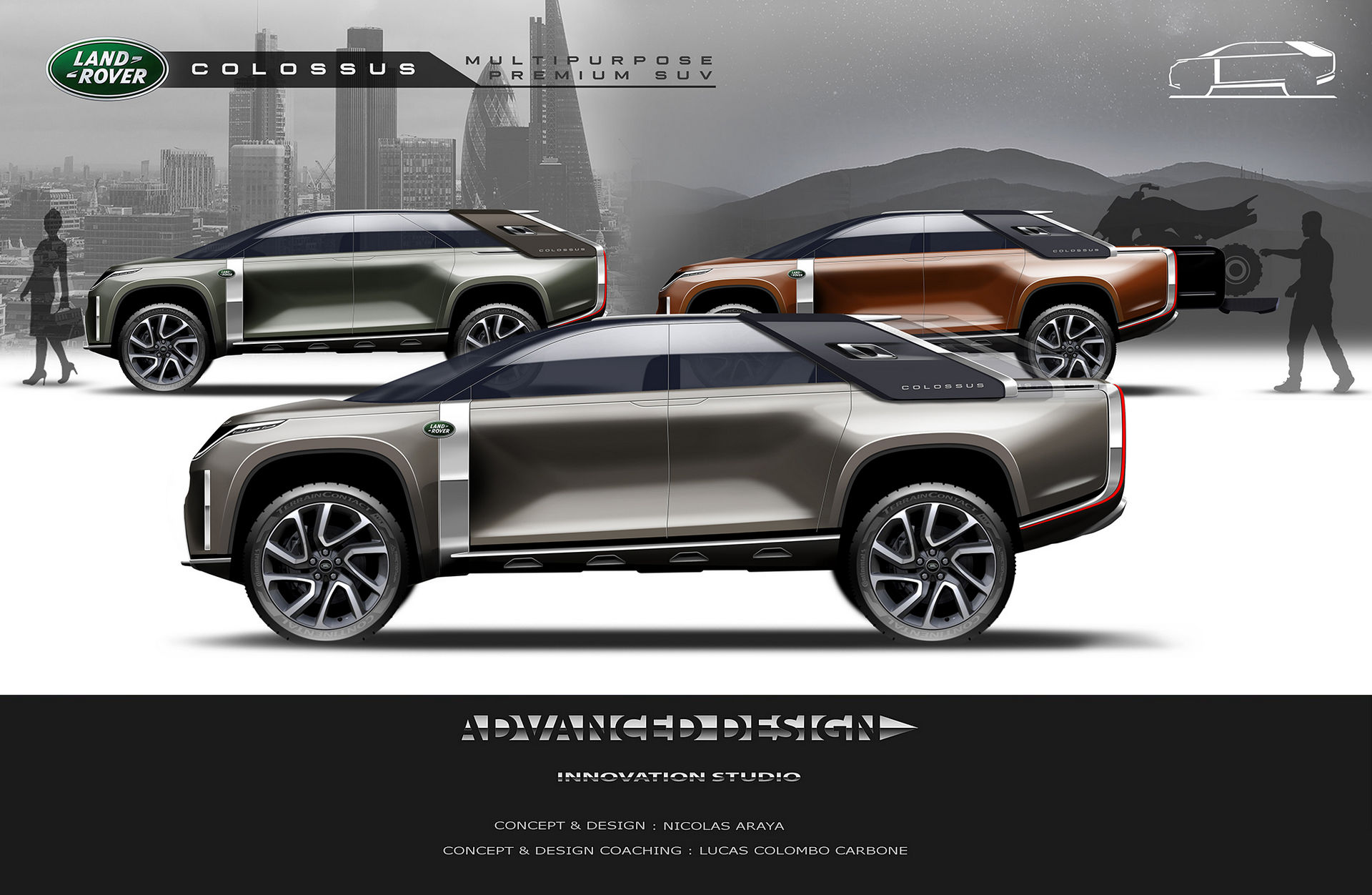 Land Rover Colossus tassarımı yayınlandı