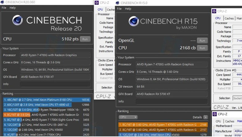 amd ryzen 7 4700g performans testi