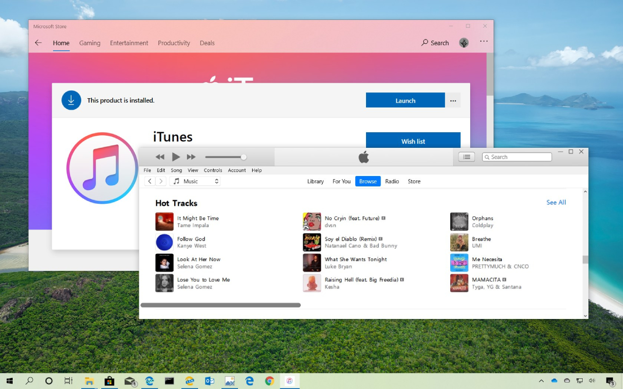 apple windows yeni uygulama