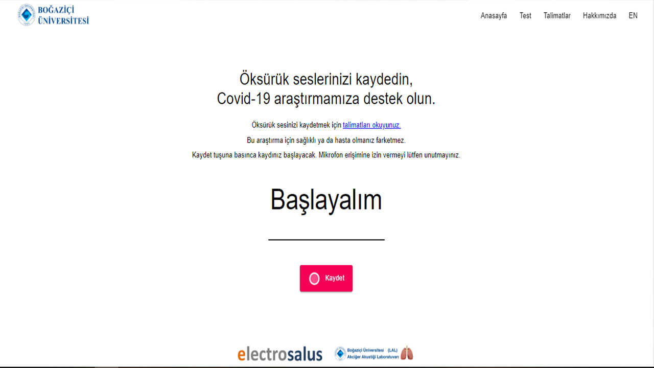 Koronavirüs salgınıyla mücadele kapsamında geliştirilen akıllı stetoskop sistemi öksürük sesinden virüsü tespit etmeyi mümkün hale getirecek.