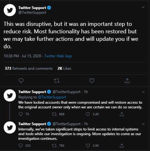 Twitter Bitcoin saldırısı