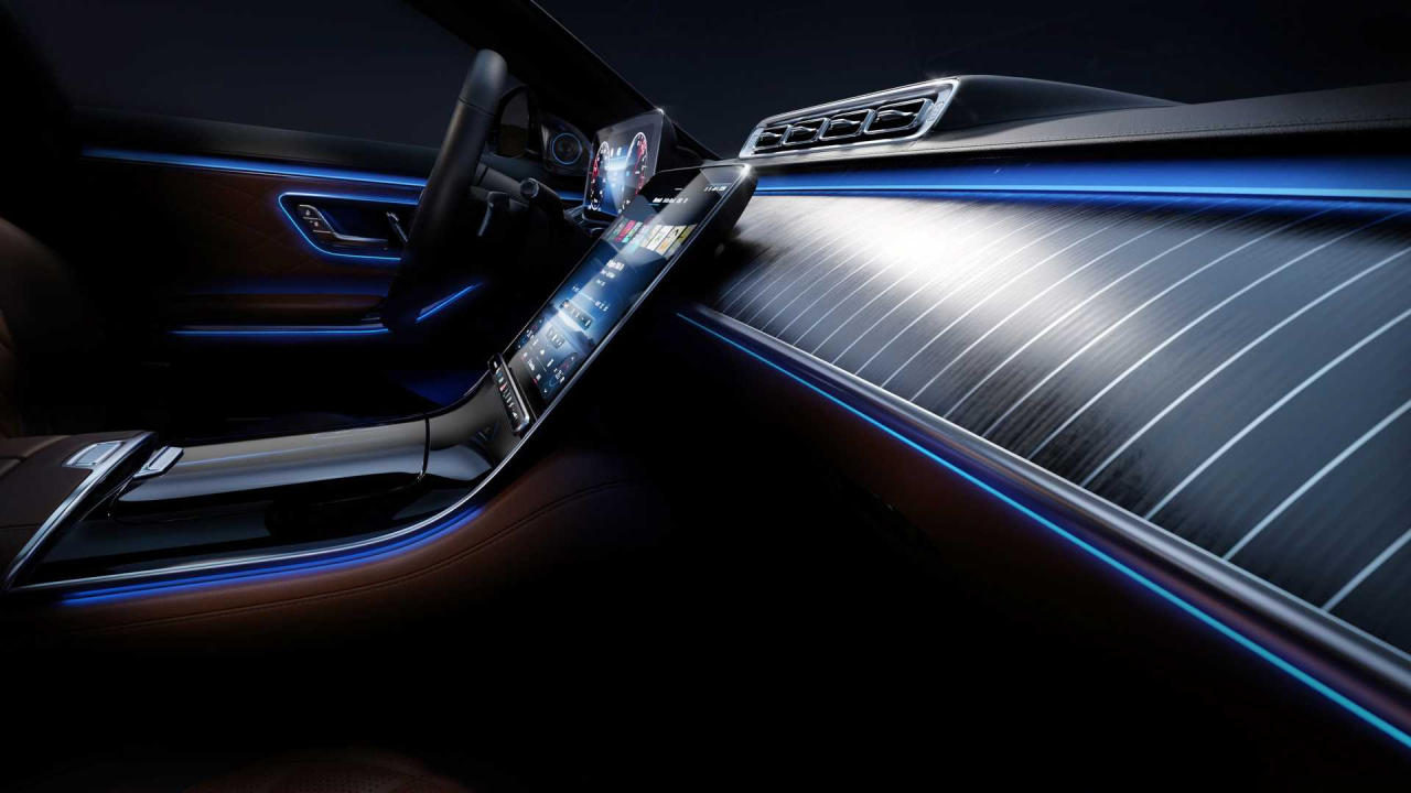 2021 mercedes s class kokpiti