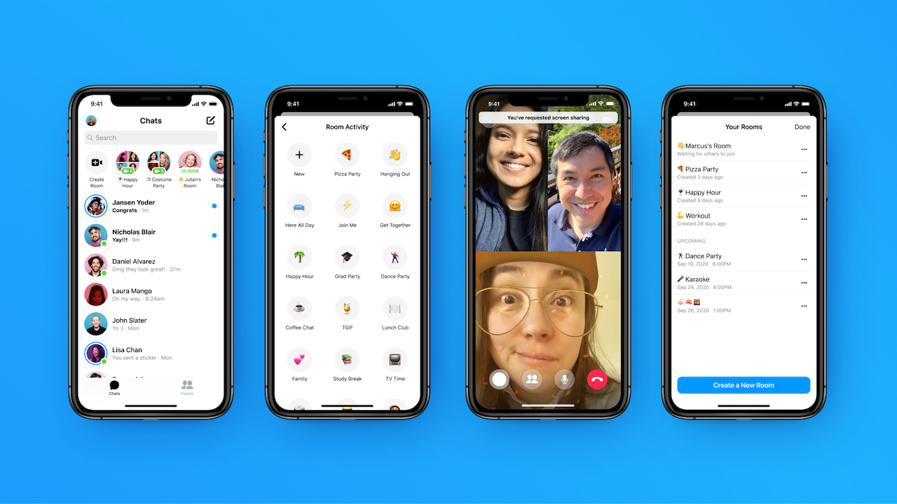 Facebook Messenger Rooms