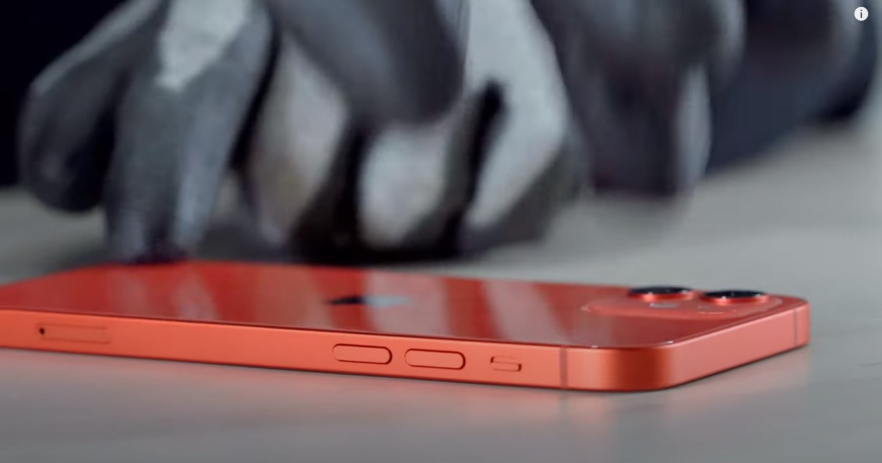 iPhone 12 bükülme testi