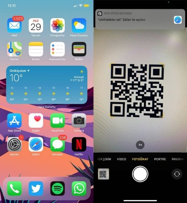 Ios qr