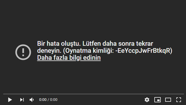 YouTube videoları neden açılmıyor
