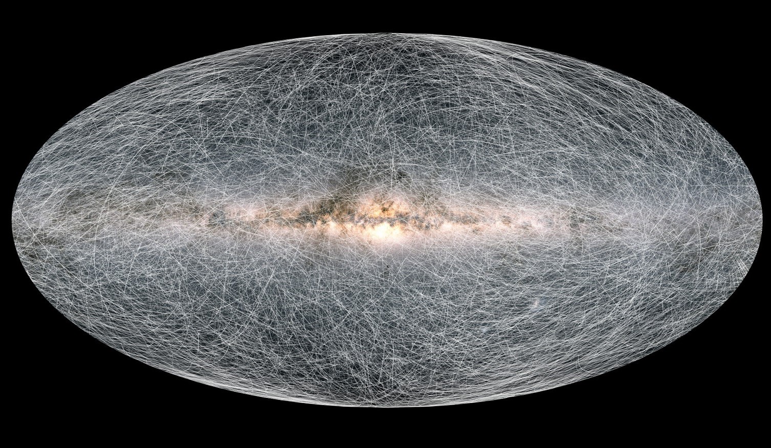 en detayli samanyolu galaksisi haritasi ortaya cikarildi 1