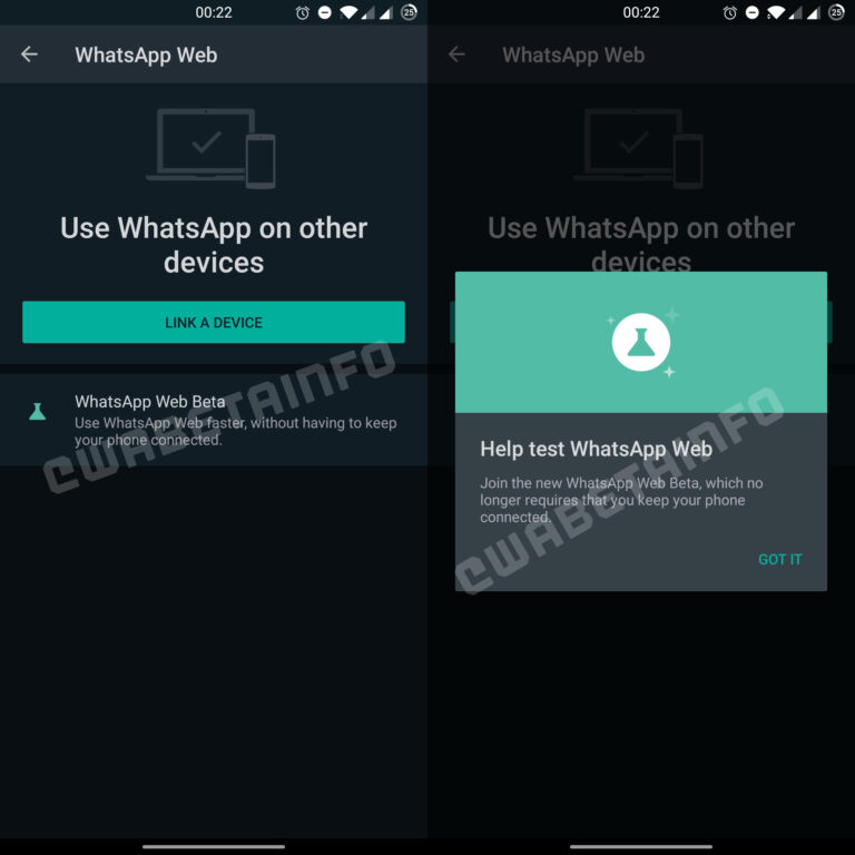 WhatsApp coklu cihaz destegi