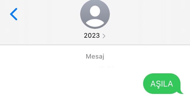 Aşıla uygulaması