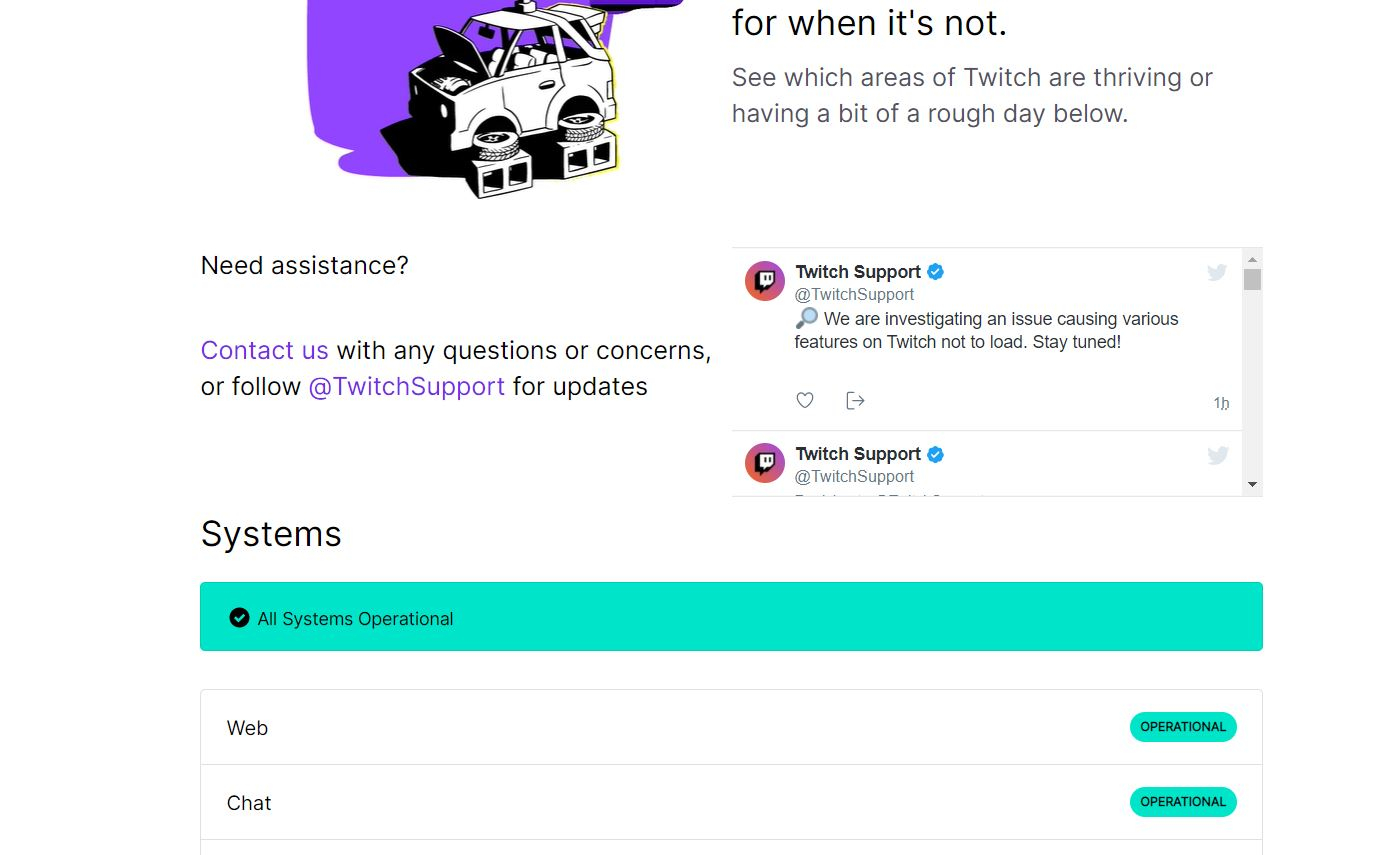 twitch erişim sorunu