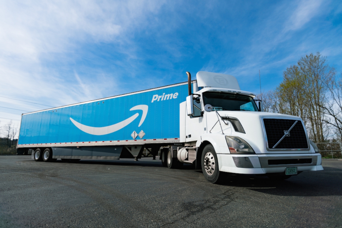 amazon doğalgaz ile çalışan kamyon