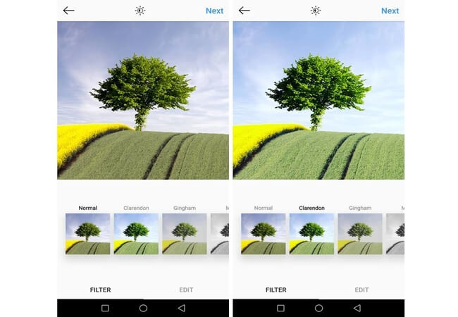 En popüler Instagram filtreleri