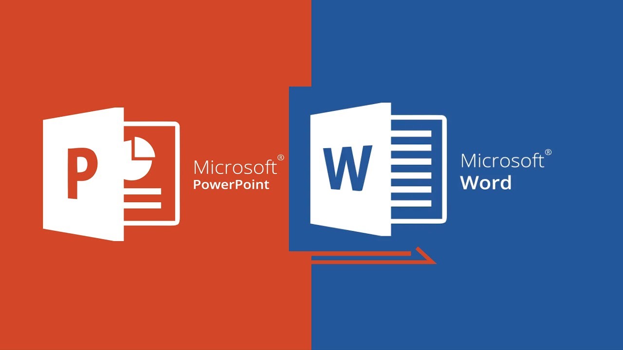 word and powerpoint output