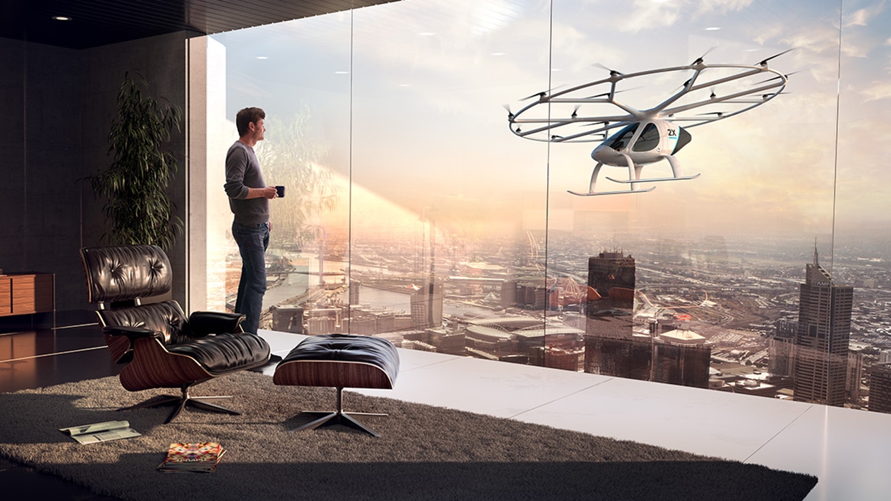 Volocopter'dan Uçan Taksilere Tarih