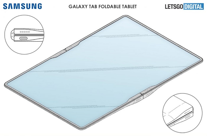 Samsung’dan üçe katlanabilen tablet geliyor