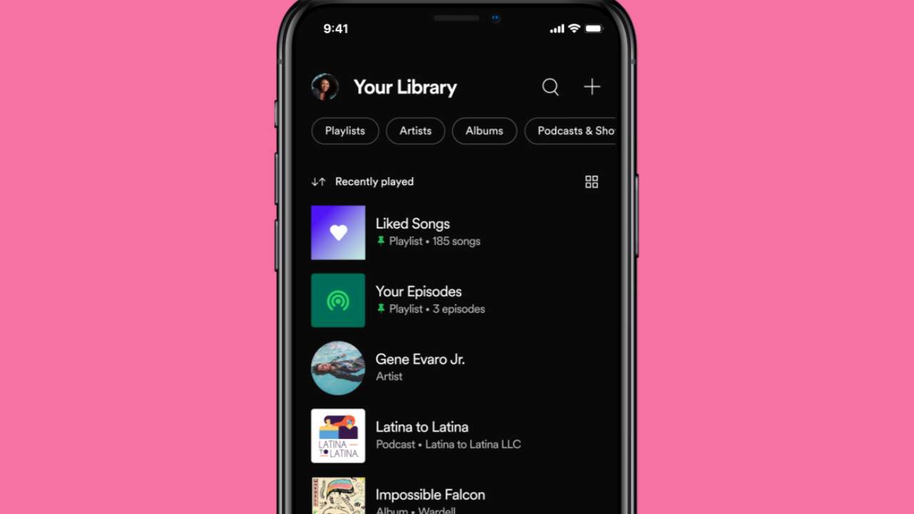 Spotify, mobil uygulamasında değişiklikler yaptı