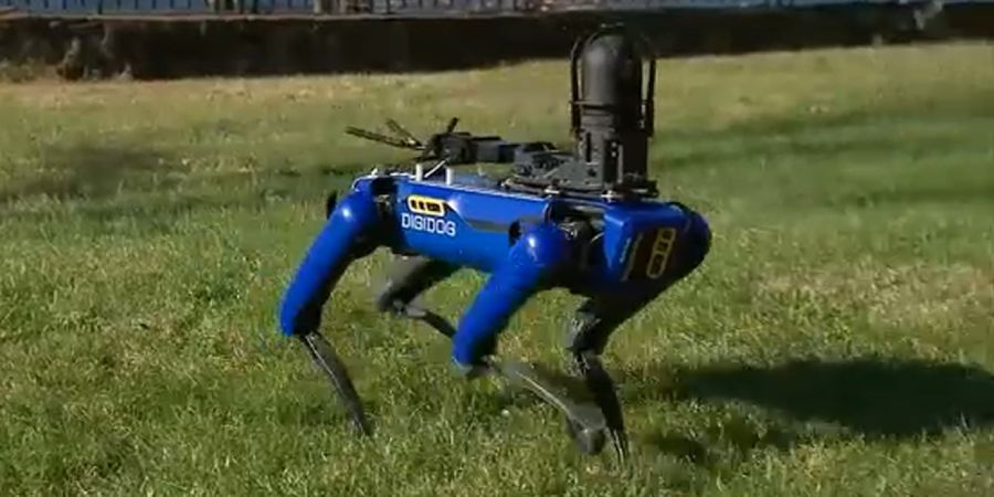 Robot dog 'Digidog' used by New York police