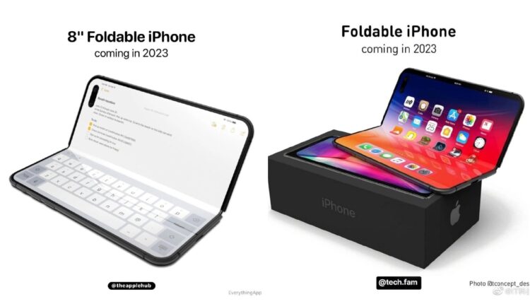 Katlanabilir iPhone 2023'te çıkacak